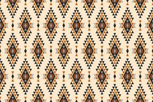 Fabric Aztec pattern background. Geometric ethnic oriental seamless pattern traditional. Mexican stye. vector
