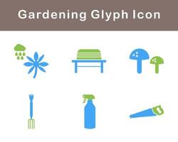 Gardening Vector Icon Set