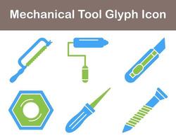 Mechanical Tool Vector Icon Set