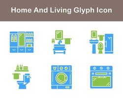 Home And Living Vector Icon Set