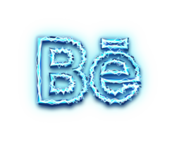 Behance Logo Icon with Light Effect png