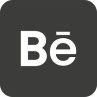 Behance logo icona png