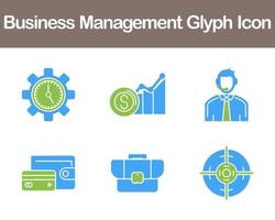 Business Management Vector Icon Set