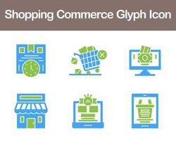 Shopping Commerce Vector Icon Set