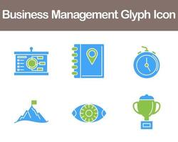 Business Management Vector Icon Set