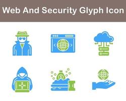 Web And Security Vector Icon Set