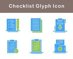 Checklist Vector Icon Set