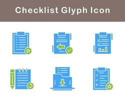 Checklist Vector Icon Set