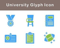 university Vector Icon Set