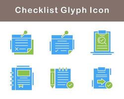 Checklist Vector Icon Set