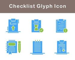 Checklist Vector Icon Set