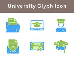 university Vector Icon Set