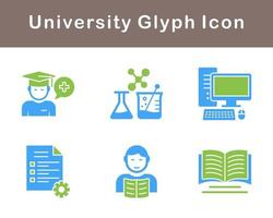 university Vector Icon Set