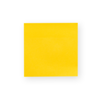 yellow paper note isolated with shadow png