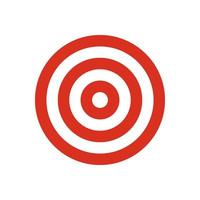 Target Archery  Vector Isolated on white background
