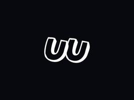 Creative Uu Logo Icon, stylish UU Letter Logo Image Design vector
