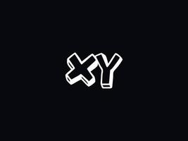 Monogram Xy Logo Letter, Minimal XY Colorful Logo Design vector