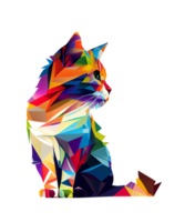 katt konst par vattenfärg ClipArt png