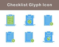 Checklist Vector Icon Set