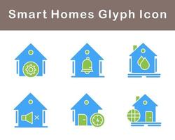 Smart Homes Vector Icon Set