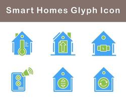 Smart Homes Vector Icon Set