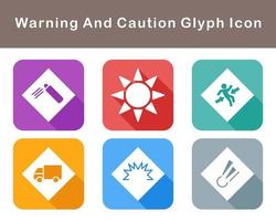 Warning And Caution Vector Icon Set