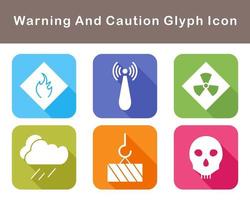 Warning And Caution Vector Icon Set