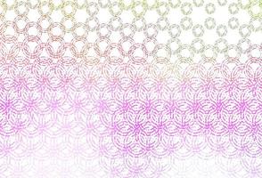 Light multicolor, rainbow vector cover with spots.