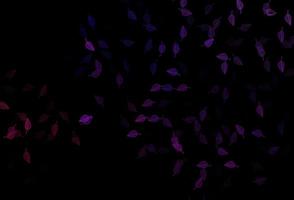 Dark Purple vector hand painted texture.