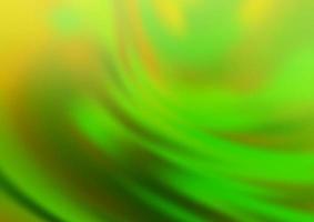 Light Green vector glossy bokeh pattern.