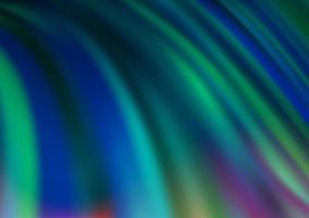 Light Green vector background with abstract lines.