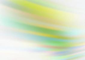 Light Green vector blurred shine abstract background.