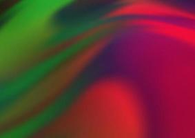 Light Green, Red vector pattern with curved circles.