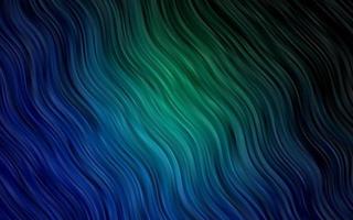 Dark Blue, Green vector template with abstract lines.