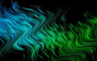 Light Blue, Green vector pattern with lamp shapes.