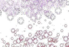 Light Purple vector texture with disks.