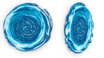 portal vatten. 3d framställa isolerat png