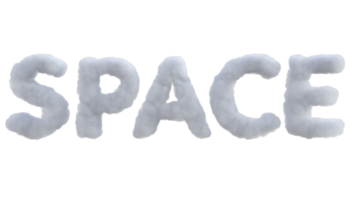 Environment related word cloud alphabet. 3d render isolated png
