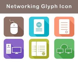 Networking Vector Icon Set