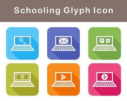 Schooling Vector Icon Set