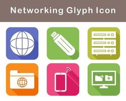 Networking Vector Icon Set