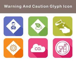 Warning And Caution Vector Icon Set