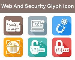 Web And Security Vector Icon Set