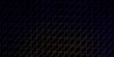 Dark Blue, Red vector pattern with lines.