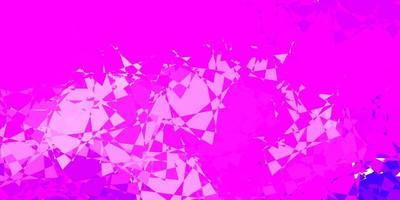 Light Purple vector texture with random triangles.