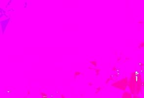 Light Purple, Pink vector texture with random triangles.