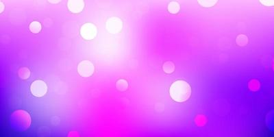 Light purple, pink vector template with abstract forms.