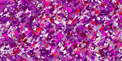 Light Purple, Pink vector pattern with polygonal style.