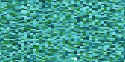 Light Blue, Green vector background with rectangles.