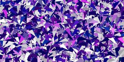 Light purple vector texture with random triangles.